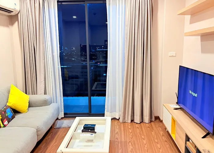 Artisan Ratchada Huge 1br Apartment Bangkok